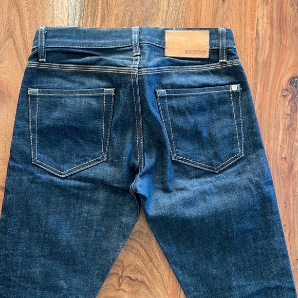 Baldwin Raw Denim - Made in USA - Mens 28/32 EUC - Picture 2 of 4